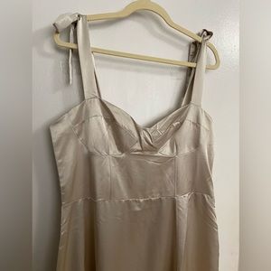 H&M Tie-Strap Bustier-style dress - Large